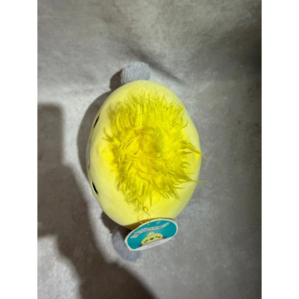 Squishmallows Charlize the Cockatiel 8 Inch Yellow‎ Grey Bird Plush S8-#523